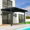 Pérgola solar fotovoltaica Rodas 4,590x3,492 M - Gris 3200W con Bandeja de cables INTERSUN - 2