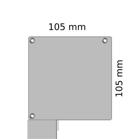 Toldo vertical compatible con pérgola LEVANTE 2,50x2,50 M INTERSUN - 14