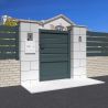 Puerta mixta L 1000 x H 1781 mm INTERSUN - 2