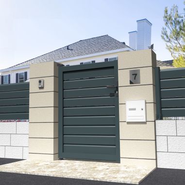 Puerta de privacidad L 1000 x H 1857 mm INTERSUN - 2
