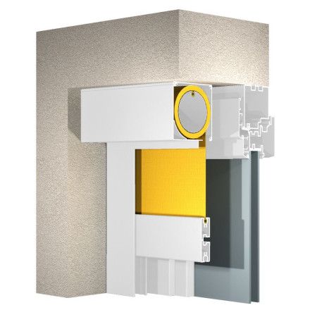 Toldo vertical compatible con pérgola LEVANTE a medida INTERSUN - 10