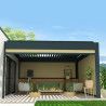 Toldo vertical compatible con pérgola TRAMONTANA a medida INTERSUN - 6