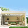 Toldo vertical compatible con pérgola TRAMONTANA a medida INTERSUN - 3
