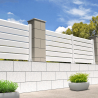 Valla de privacidad 6 lamas a medida  - 2
