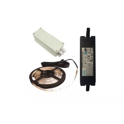 Kit completo de iluminación LED de 1 lado para pérgolas LEVANTE y SIROCO TELCO - 1