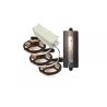 Kit completo de iluminación LED de 3 lados para pérgolas LEVANTE y SIROCO TELCO - 1