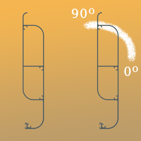 Pérgola LOLITE 4,00x4,613 ML Cilindro mando a distancia - Intersun - Toldos y Pérgolas