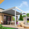 Pérgola bioclimática SIROCO 5,00x5,213 M Motorización con pistón eléctrico y mando a distancia INTERSUN - 1