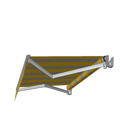 Toldo logia BERMEO Gris 4,00x2,50 M manual con manivela SUNSTYL - 4