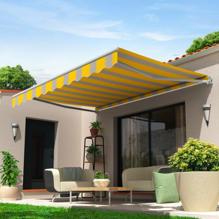 SAPHIR Toldo Alu Loggia 4.00x2.50 M Manual + Sombra - INTERSUN - Toldos & Pergolas