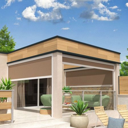 Toldo vertical compatible con pérgola LEVANTE 2,50x2,50 M INTERSUN - 5
