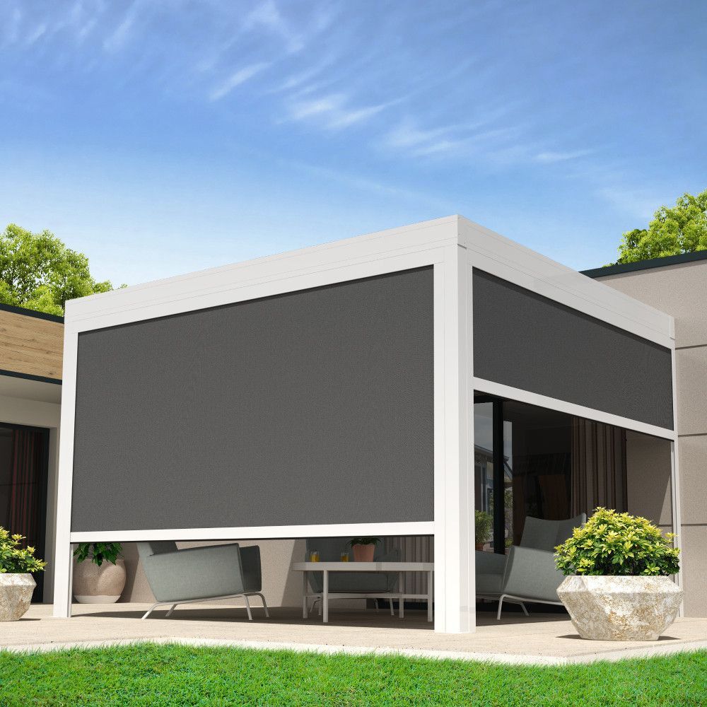 Toldo vertical compatible con pérgola LEVANTE 3,00x2,50 M INTERSUN - 4