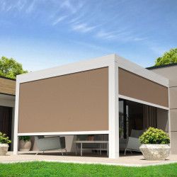 Toldo vertical compatible con pérgola LEVANTE 3,50x2,50 M INTERSUN - 1